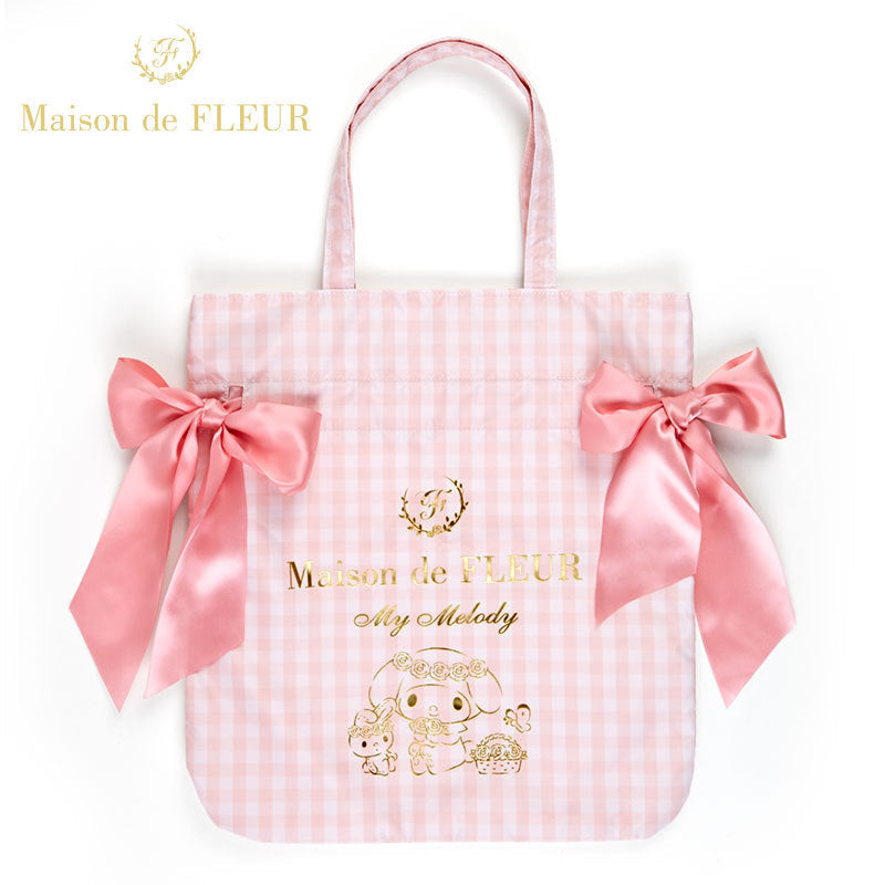 Maison De Fleur x My Melody Large Capacity Bow Tote Bag