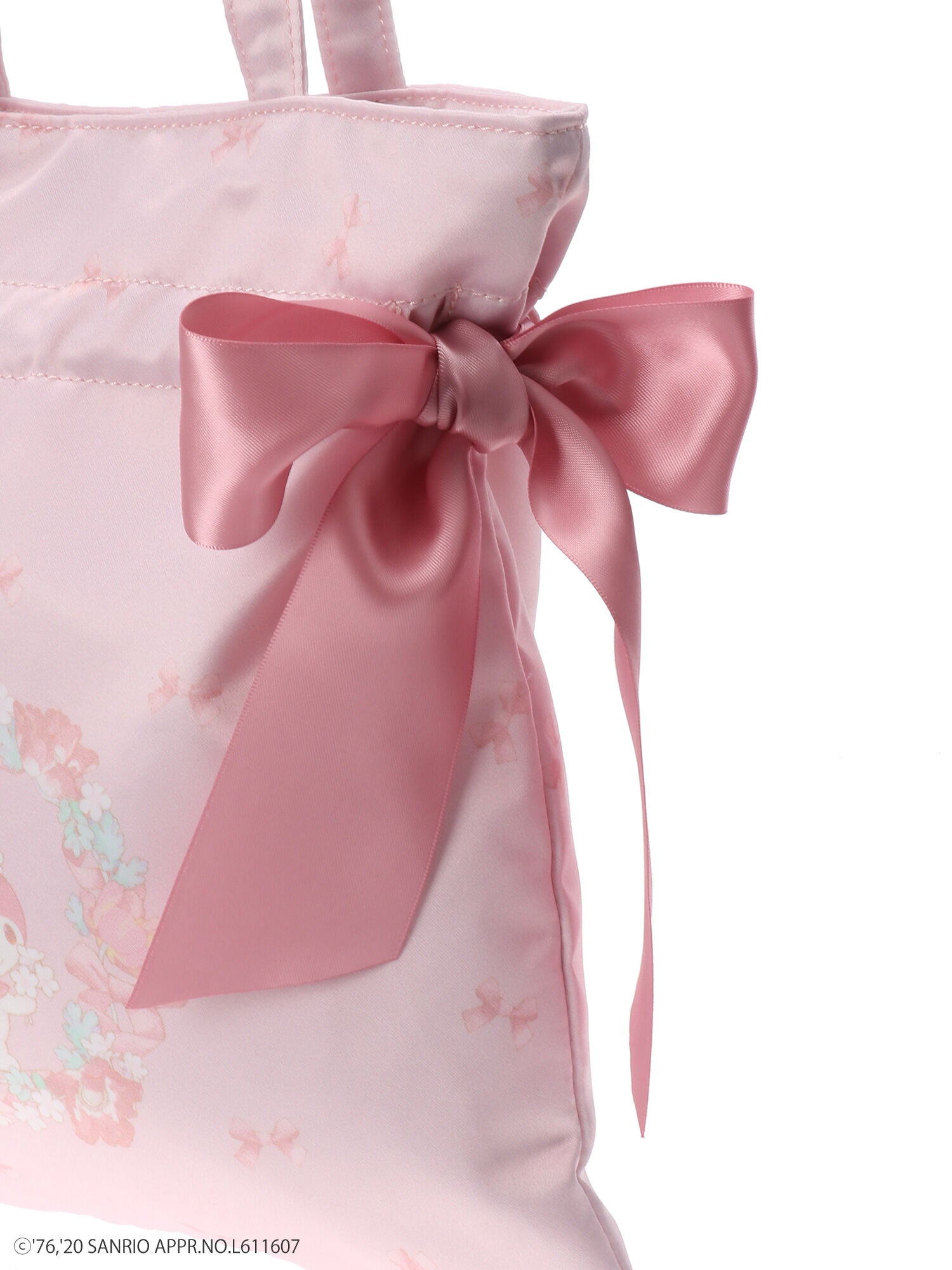 Maison De Fleur x My Melody Tote Bag With Cute Ribbon