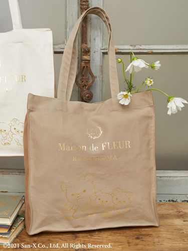 Maison De Fleur x Rilakkuma Tote Bag Collection