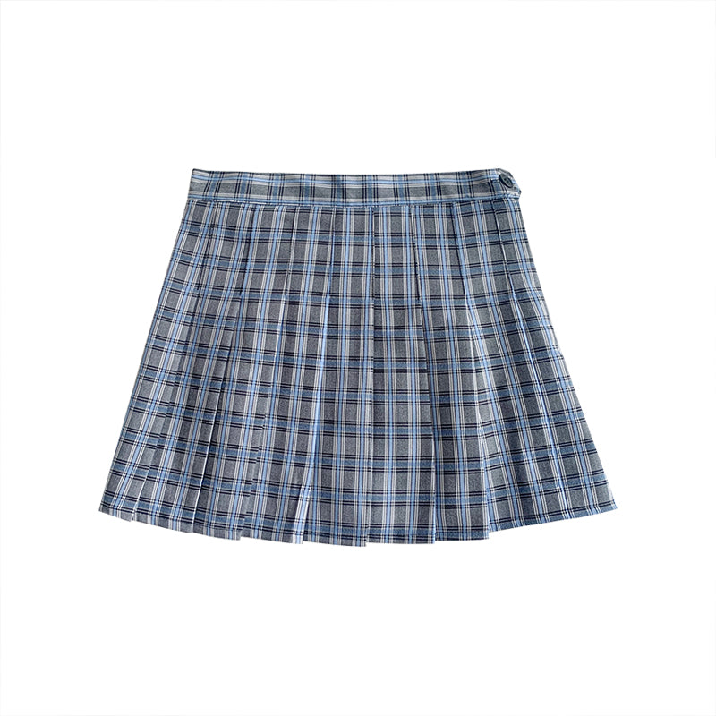 Sky High pleated mini skirt