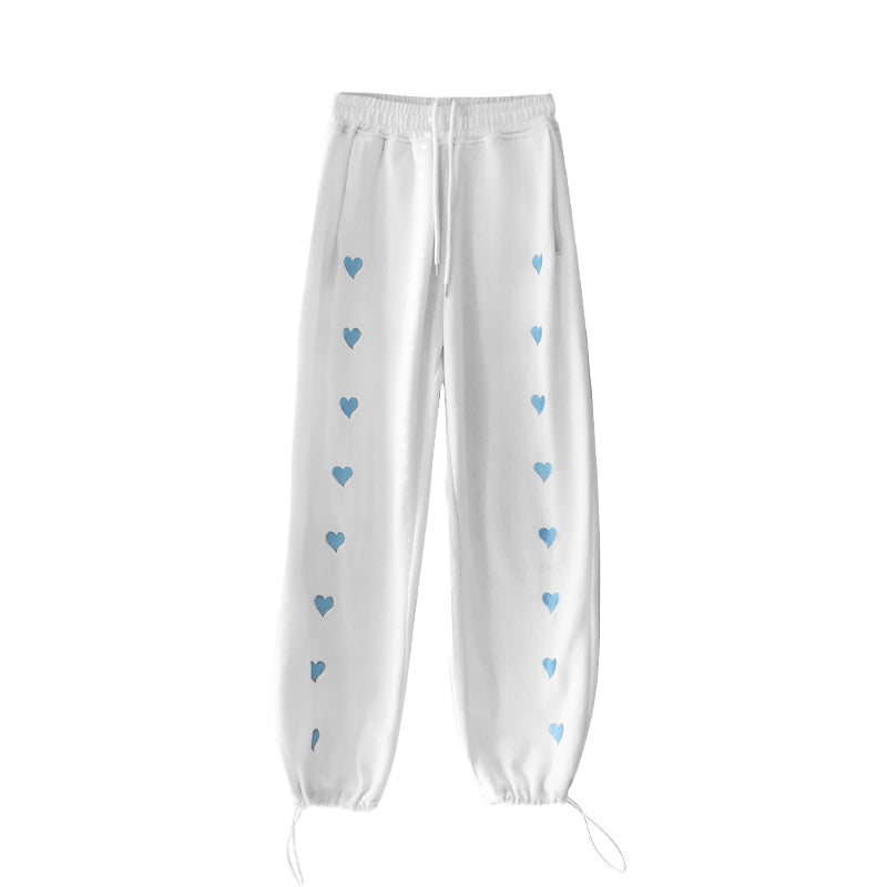 All Hearts Connected drawstring sweatpants