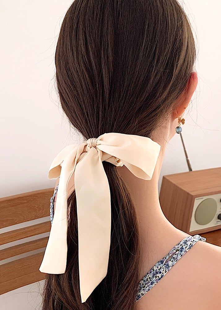 Cute Everyday bow scrunchie - Korean Fashion - magic COSMOS St.