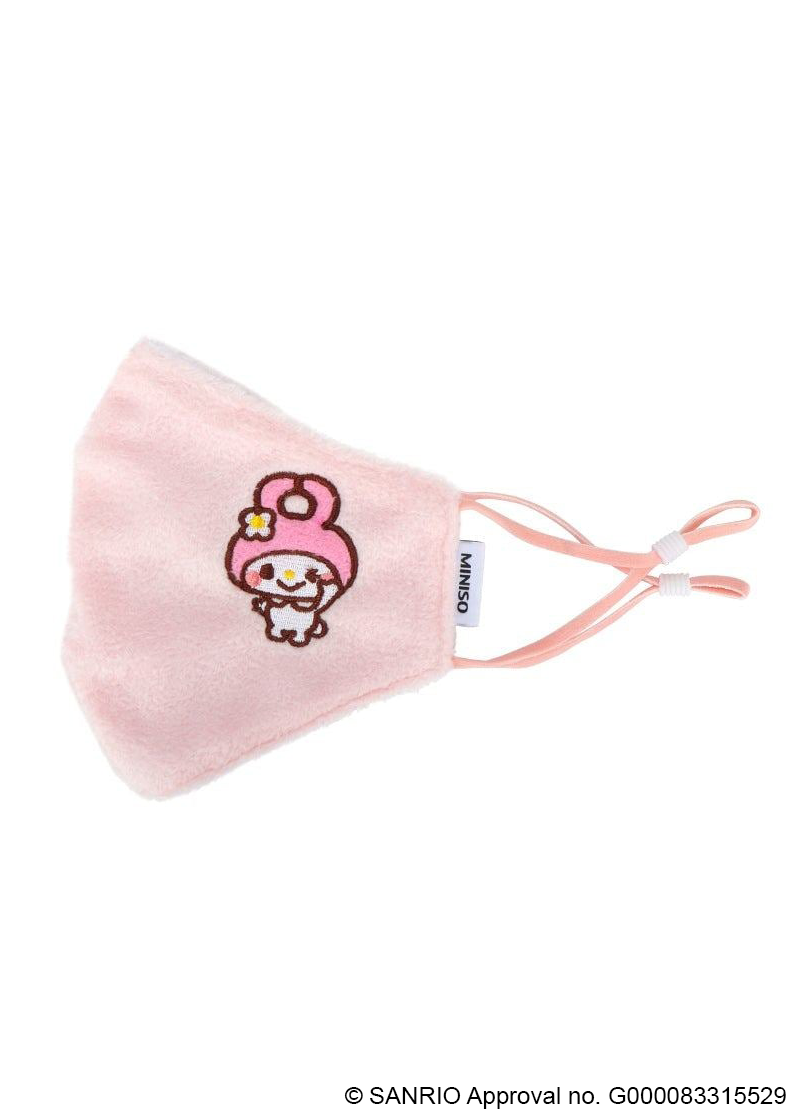 Hello Kitty & Friends fluffy fashion mask - MINISO x SANRIO - Korean Fashion - magic COSMOS St.