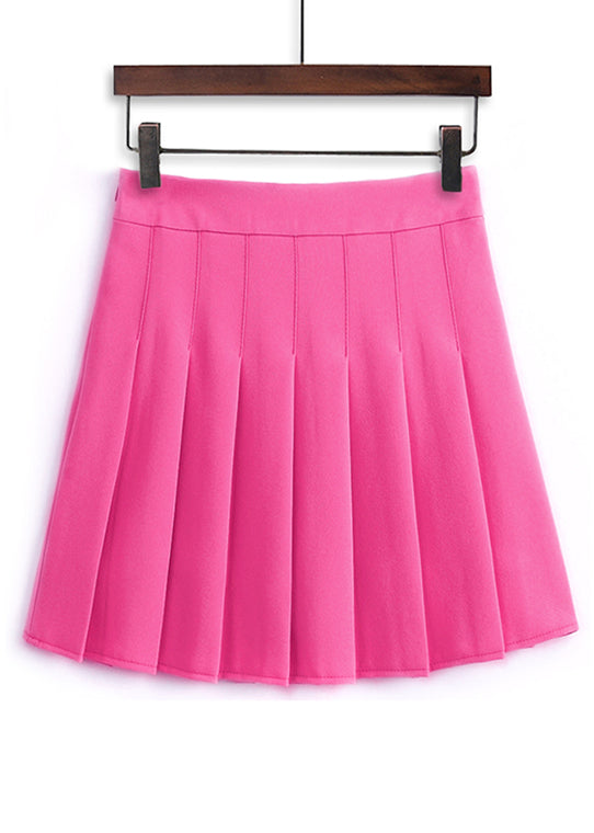 Infinite Colors pleated mini skirt - Korean Fashion - magic COSMOS St.