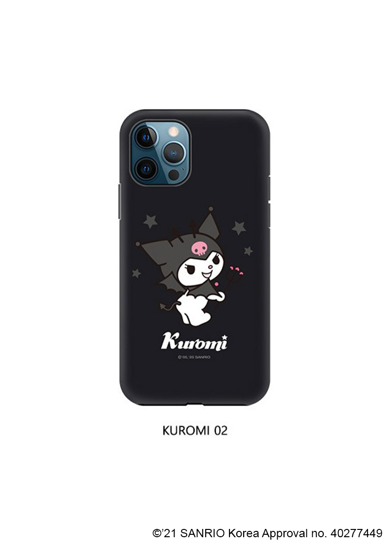 Kuromi double bumper iPhone case - SANRIO Korea