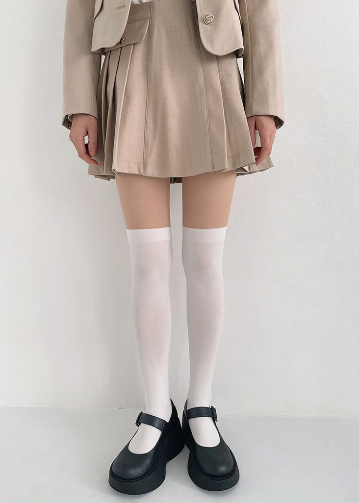 Stockings with fake white socks (3 different lengths) - Korean Fashion - magic COSMOS St.