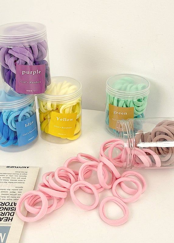 Two-Tone Pastels elastic ties box - Korean Fashion - magic COSMOS St.